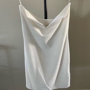 H&M medium white dress